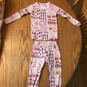 Hanna Andersson 80/85 2T Pajamas Christmas Theme